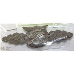 GERMAN WWII LUFTWAFFE BADGE.
