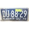 Image 1 : SET OF 2 LICENSE PLATES 1970