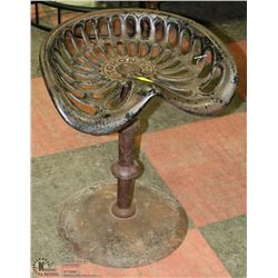 ANTIQUE TORONTO TRACTOR SEAT STOOL