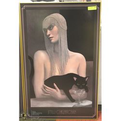 JMW CHRZANOSKA  FRAMED PRINT  25"X39"