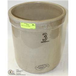 MEDALTA 3 GAL CROCK