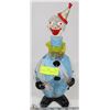 Image 1 : BLOWN GLASS CLOWN DECANTER
