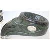 Image 4 : LOT OF 2 SOAP STONE EAGLES AND  EAGLE HEAD