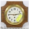Image 1 : BAYARD 8 DAY SHIPS CLOCK MADE IN FRANCE.