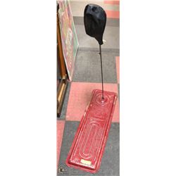 ANTIQUE BOXING TRAINER STAND,