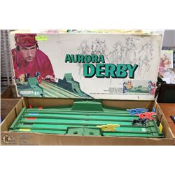 1960S AURORA DERBY HORSE RACE GAME.