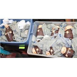 19PC 1950S GOEBAL FRIAR TUCK MADE IN GERMANY