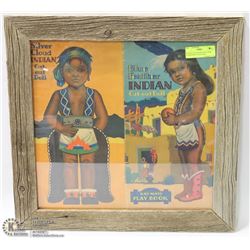 SILVER CLOUD & BLUE FEATHER LITHOGRAPH IN KENOSHA