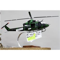 ALL WOOD HELICOPTER MILITARY GRIFFEN.