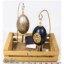 LTD. EDITION FORBES & BOOTH COLLECTIBLE EGGS ON