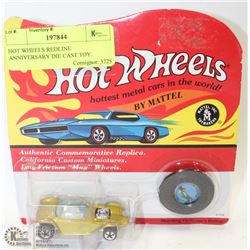 HOT WHEELS REDLINE ANNIVERSARY DIE CAST TOY.