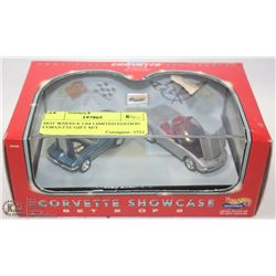 HOT WHEELS 1:64 LIMITED EDITION CORVETTE GIFT SET.