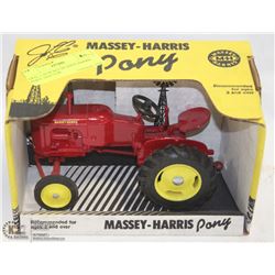 ERTL 1:16 SCALE MASSEY HARRIS PONY TRACTOR.