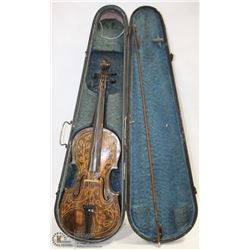 ANTIQUE VIOLIN WITH CASE