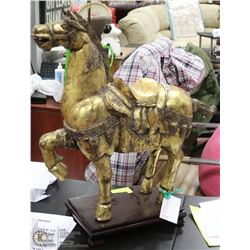 WAR HORSE SCULPTURE 24"X26"H