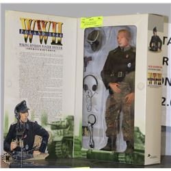 WWII POLAND 1944 WIKING DIVISION PANZER OFFICER