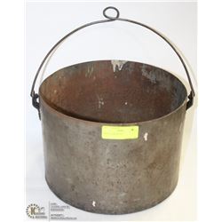 BRASS COOKING POT.
