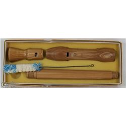 VINTAGE ZAMIR ALTO BAROQUE F RECORDER IN BOX