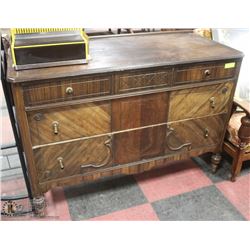 ANTIQUE 3 DRAWER DRESSER 22"X49"34"H