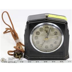 1930S INGRAHAM ST. REGIS ALARM BAKELITE ELECTRIC