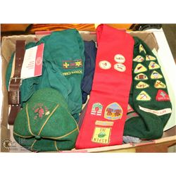FLAT OF 1960S & EARLIER BOY SCOUTS & BEAVERS