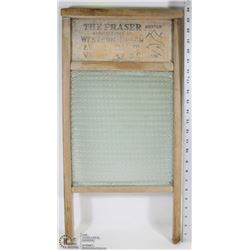 FRASER MOUNTAIN VINTAGE WASHBOARD.