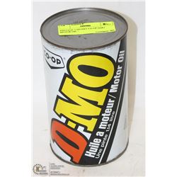 VINTAGE 1-QUART CO-OP DMO MOTOR OIL -