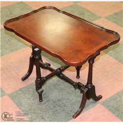 CARVED GATELEG DROP LEAF TABLE
