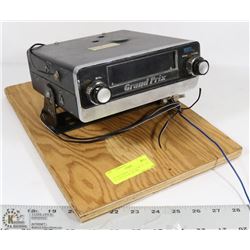 GRAND PRIX 8 TRACK CAR STEREO PLAYER FORM THE 70'S