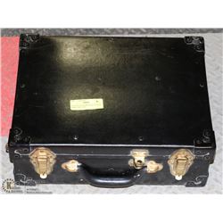 VINTAGE JELCO METAL & LEATHER HARD TOOLCASE