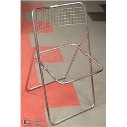 VINTAGE 60'S CROME CHAIR