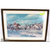 Image 1 : RCMP PICTURE FRAMED 25"X19"