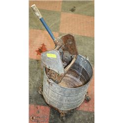 ANTIQUE MOP WASH BUCKET.