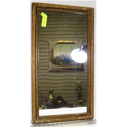 GOLD FRAMED MIRROR