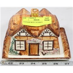 COTTAGE BUTTER DISH WITH LID