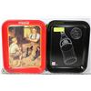 Image 1 : 2 COLLECTIBLE COKE TRAYS