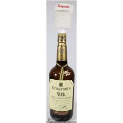 SEAGRAMS BOTTLE TEXAS MICKEY WITH PUMP