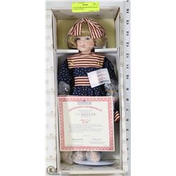 ASHTON DRAKE GALLERIES "ELLA" WITH COA DOLL.