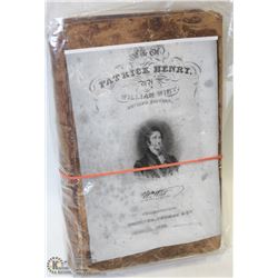 THE LIFE OF PATRICK HENRY 1838- SPINE GLUED.