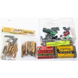 COLLECTION OF ANTIQUE QUILL PEN ACCESSORIES.