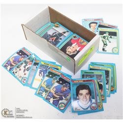 BOX FULL OF  YEAR 1979 HOCKEY CARDS.