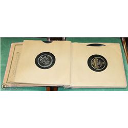 PHONOGRAPH COLLECTION IN HOLDER