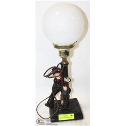 VINTAGE CHARLIE CHAPLIN BAR LAMP