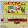 Image 1 : VINTAGE OPERATION & MONOPOLY BOARD GAME FOR