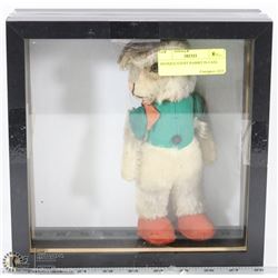 ANTIQUE STEIFF RABBIT IN CASE.