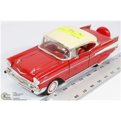 1957 BELAIR 1:18 SCALE BY SIGNATURE.