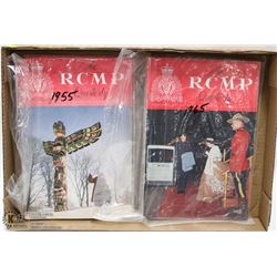 VINTAGE RCMP QUARTERLY 1955,1965