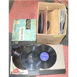 BOX OF 78 RECORDS