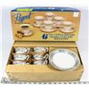 Image 1 : BOX WITH REGENT 6PCS TEA CUPS & SAUCERS FROM