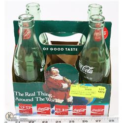 COCA COLA AROUND THE WORLD CARDBOARD CARRIER